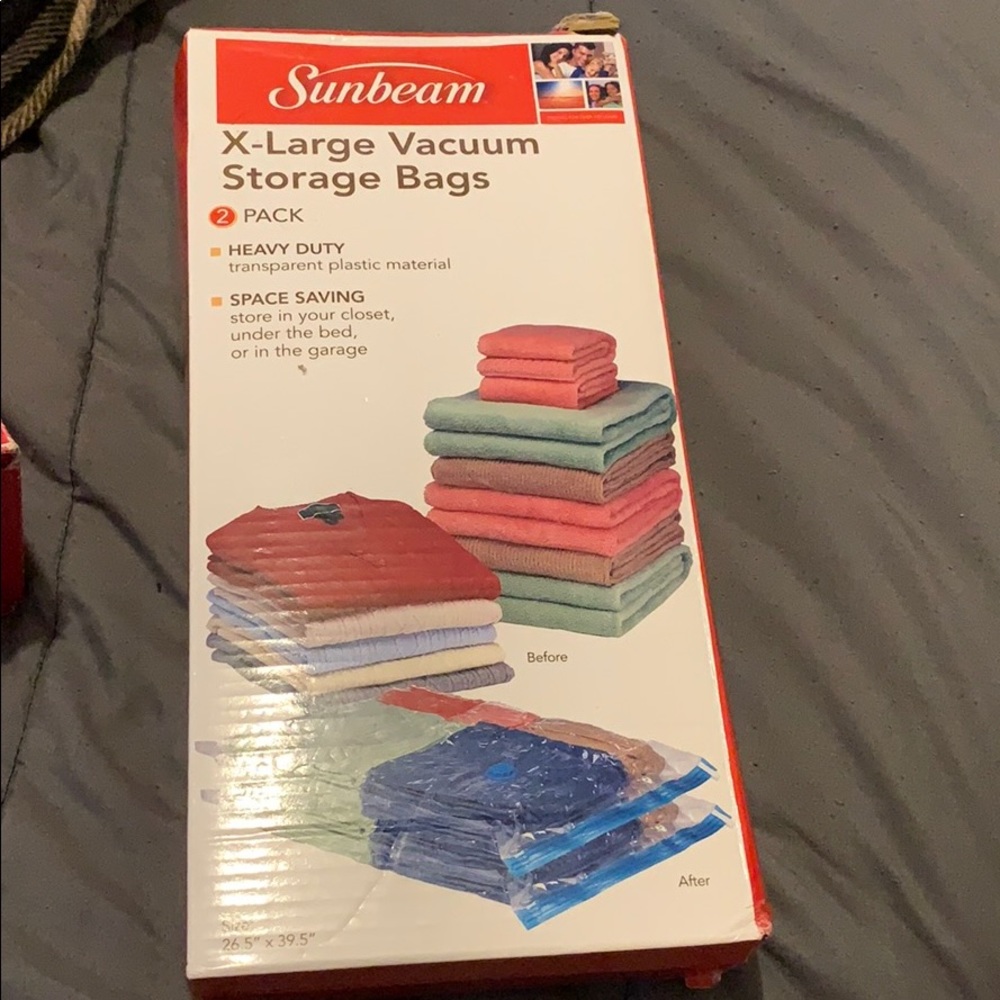 X-Large Vacuum Storage Bags (2pack)